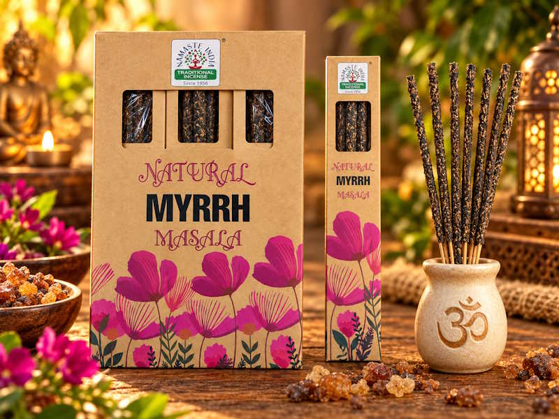 Incienso Orgánico Mirra Orkay 25gr